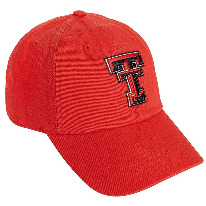 Desert Cactus Texas Tech University Baseball Hat TTU Red Raiders Brimmed Embroidered Hats Cap Adjustable Cloth Strap Adult (Style A1)