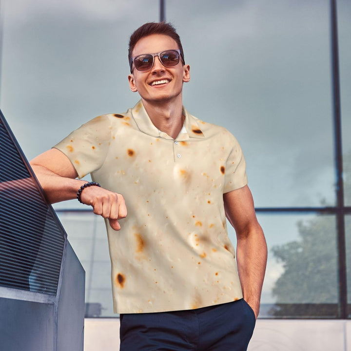 Tortilla Mens Casual Short-Sleeved Shirt Summer Beach Button Down Tops