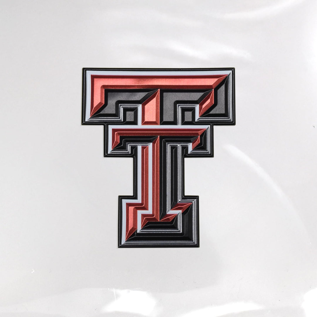 Littlearth Texas Tech Red Raiders NCAA Clear Fanny Fan Purse