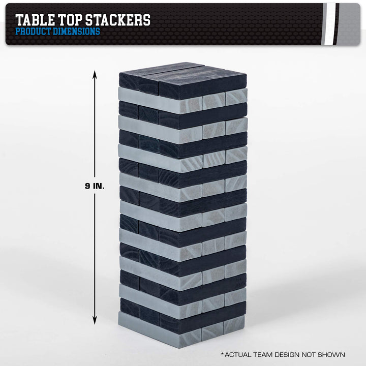 Wild Sports NCAA Texas Tech Red Raiders Table Top Stackers 3" x 1" x .5", Team Color