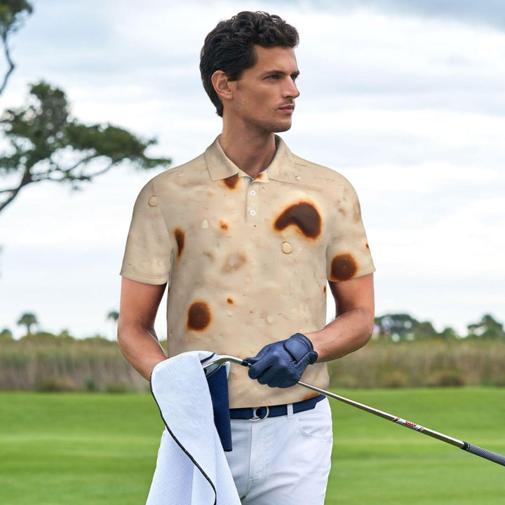 Tortilla Mens Casual Short-Sleeved Shirt Summer Beach Button Down Tops