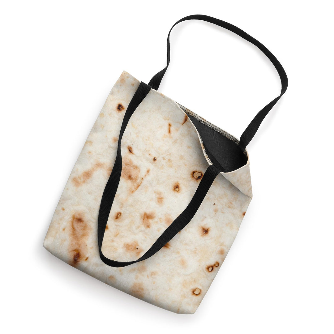 Tortilla Taco Wrap Funny Mexican Food Lovers Tote Bag