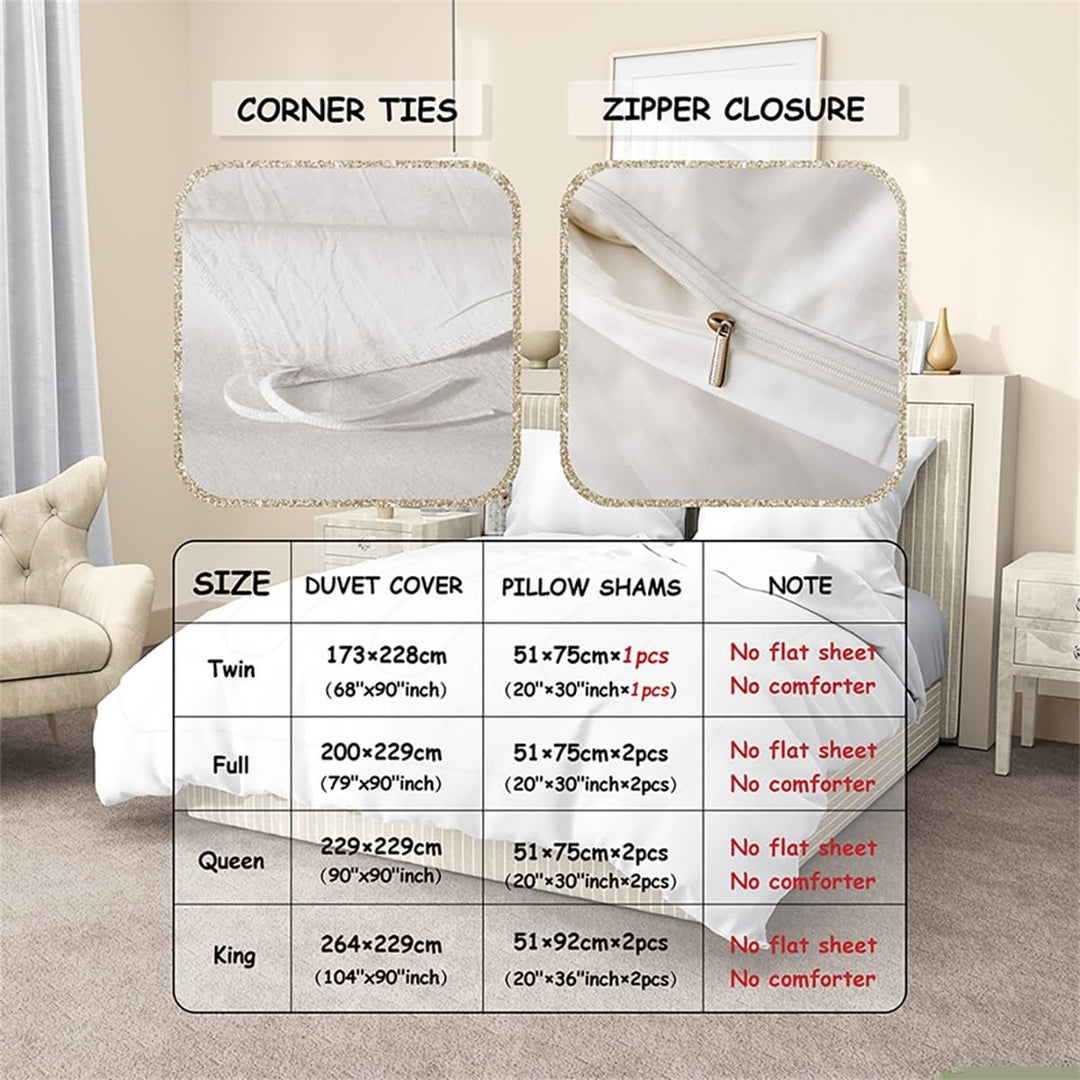 Tortillas Duvet Cover Giant Funny Bedding Set Comforter Cover for Boys Girls Kids Food Theme Bedspread Cover Full Size with 2 Pillow Case (No Comforter)