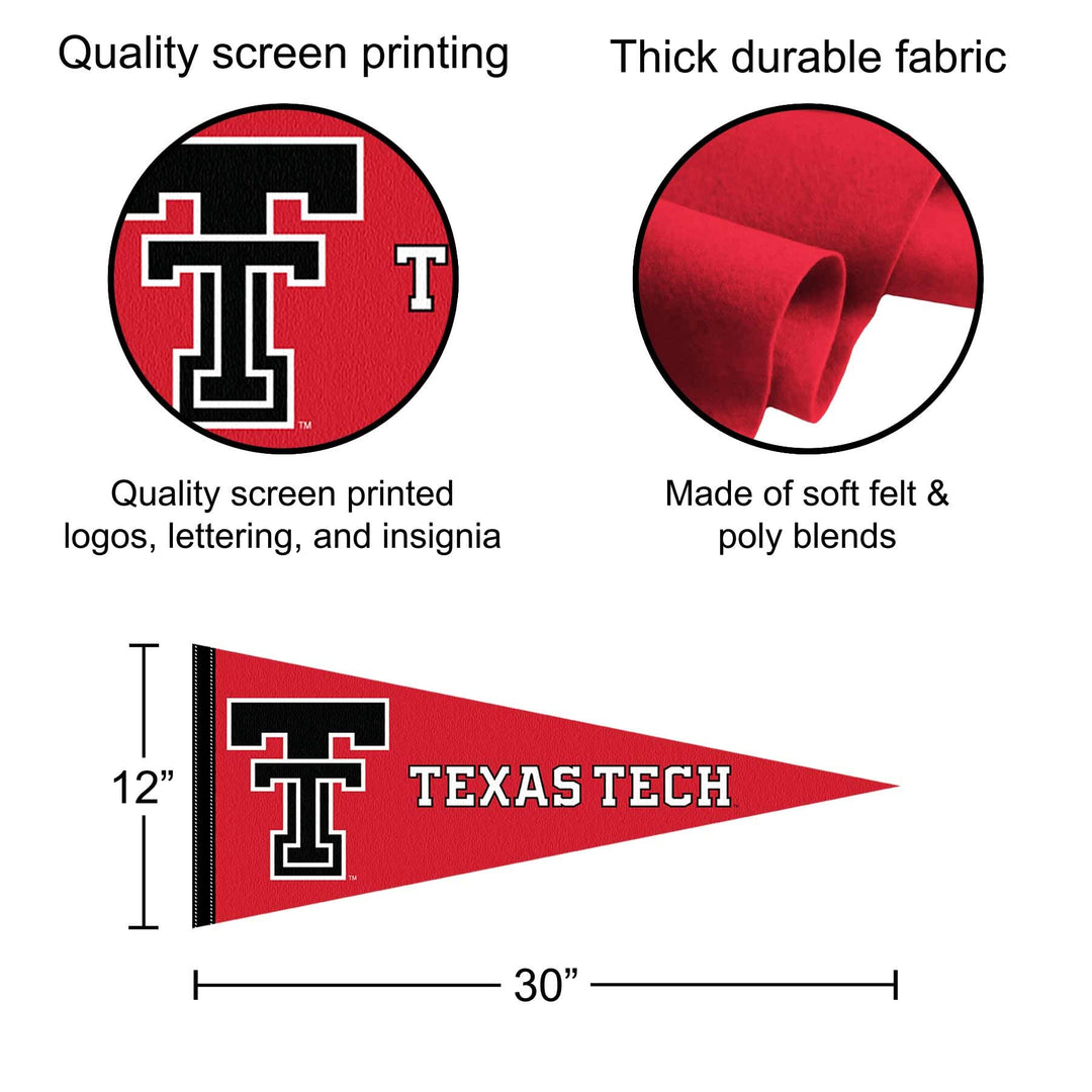 Texas Tech Red Raiders Pennant Flag