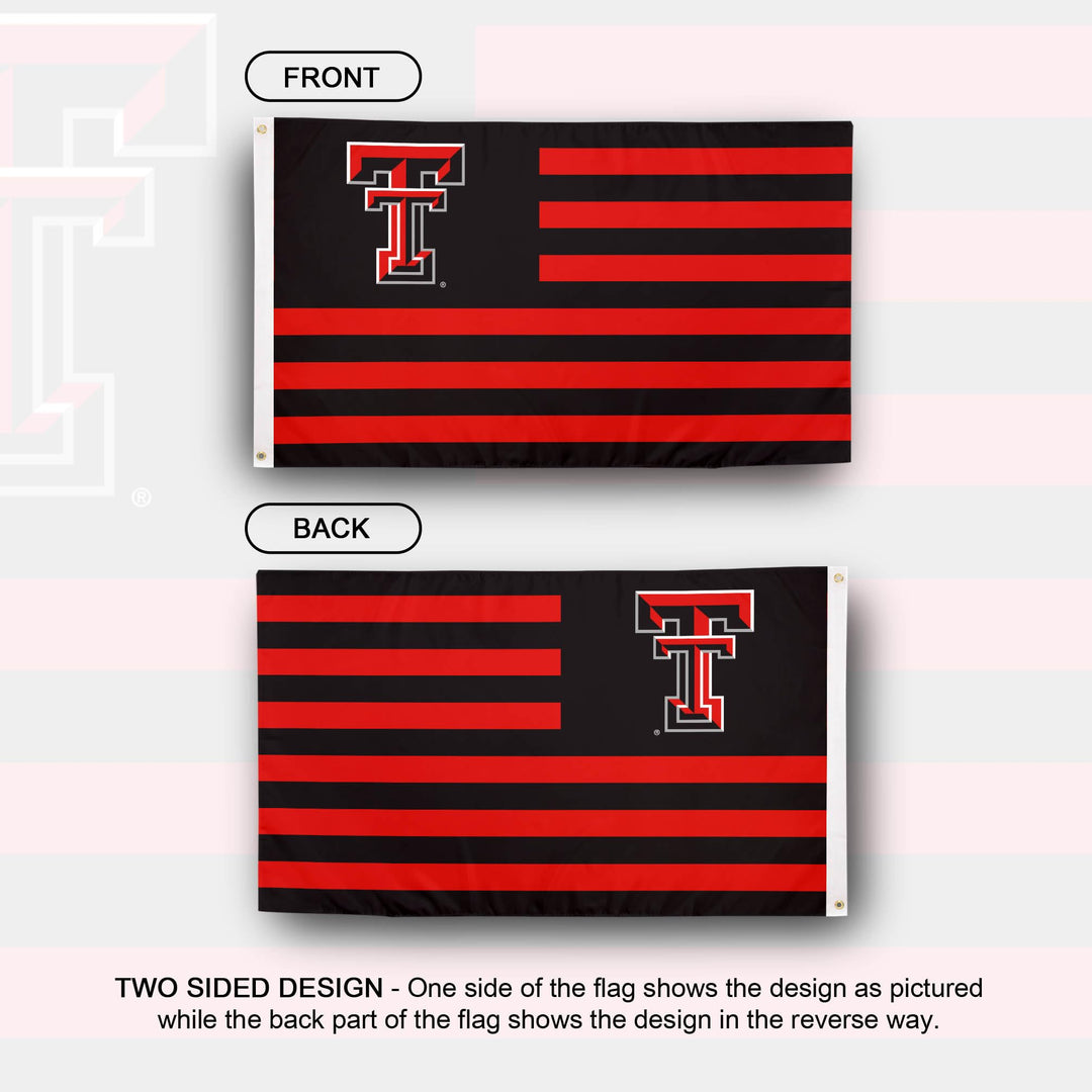 Texas Tech University Red Raiders Flag 3x5 Outside
