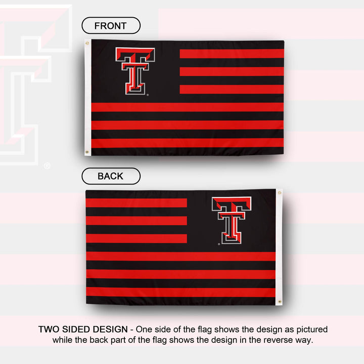 Texas Tech University Red Raiders Flag 3x5 Outside