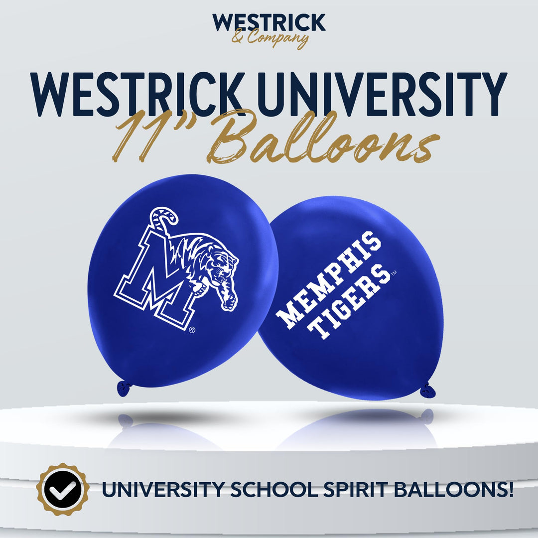 Texas Tech Red Raiders Balloons 10 Pack 11" Official Licensed Logos, Helium Quality Latex Balloons, Perfect for College Football Team Celebration, Decorated Front and Back by Westrick
