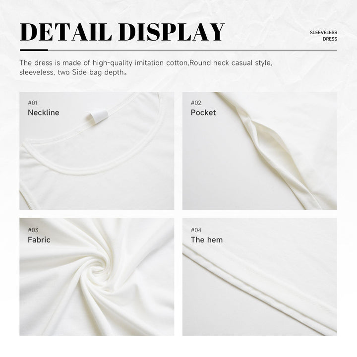 Tortilla Pattern Dresses for Women Casual Summer Sundresses Sleeveless Tank Dress