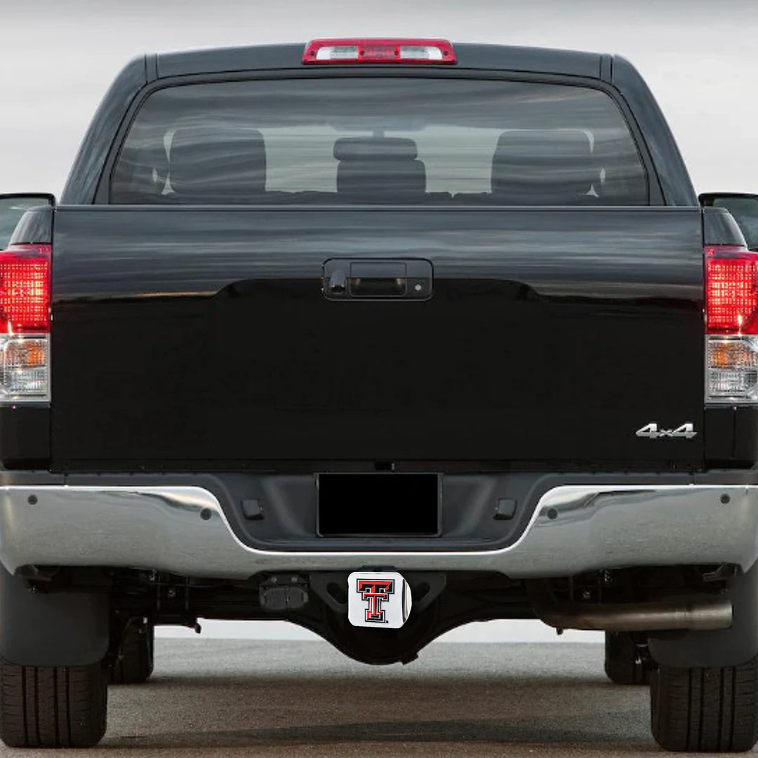 Texas Tech Red Raiders Chrome Metal Hitch Cover