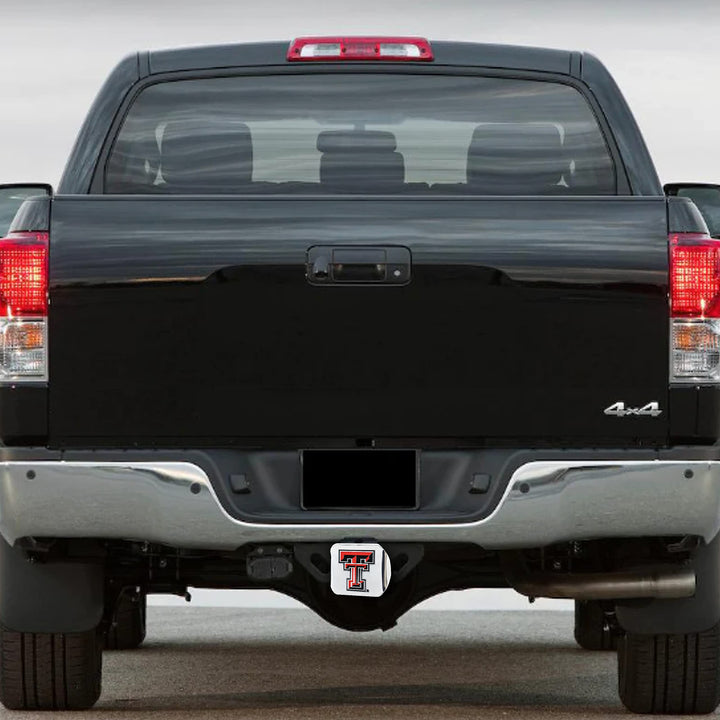 Texas Tech Red Raiders Chrome Metal Hitch Cover