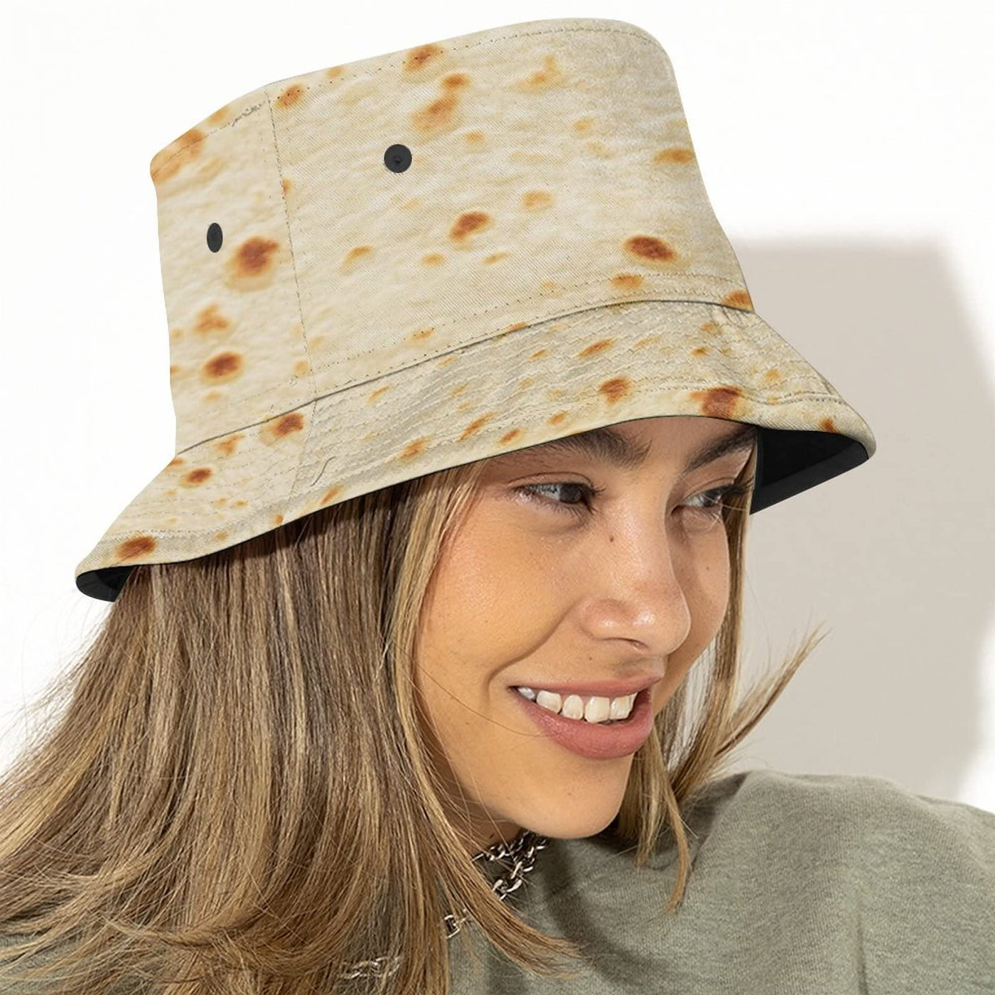 Burrito Tortilla Taco Bucket Hat for Women Food Novelty Fisherman Cap Funny Sun Hat for Men Hats for Teens Summer Outdoor Beach
