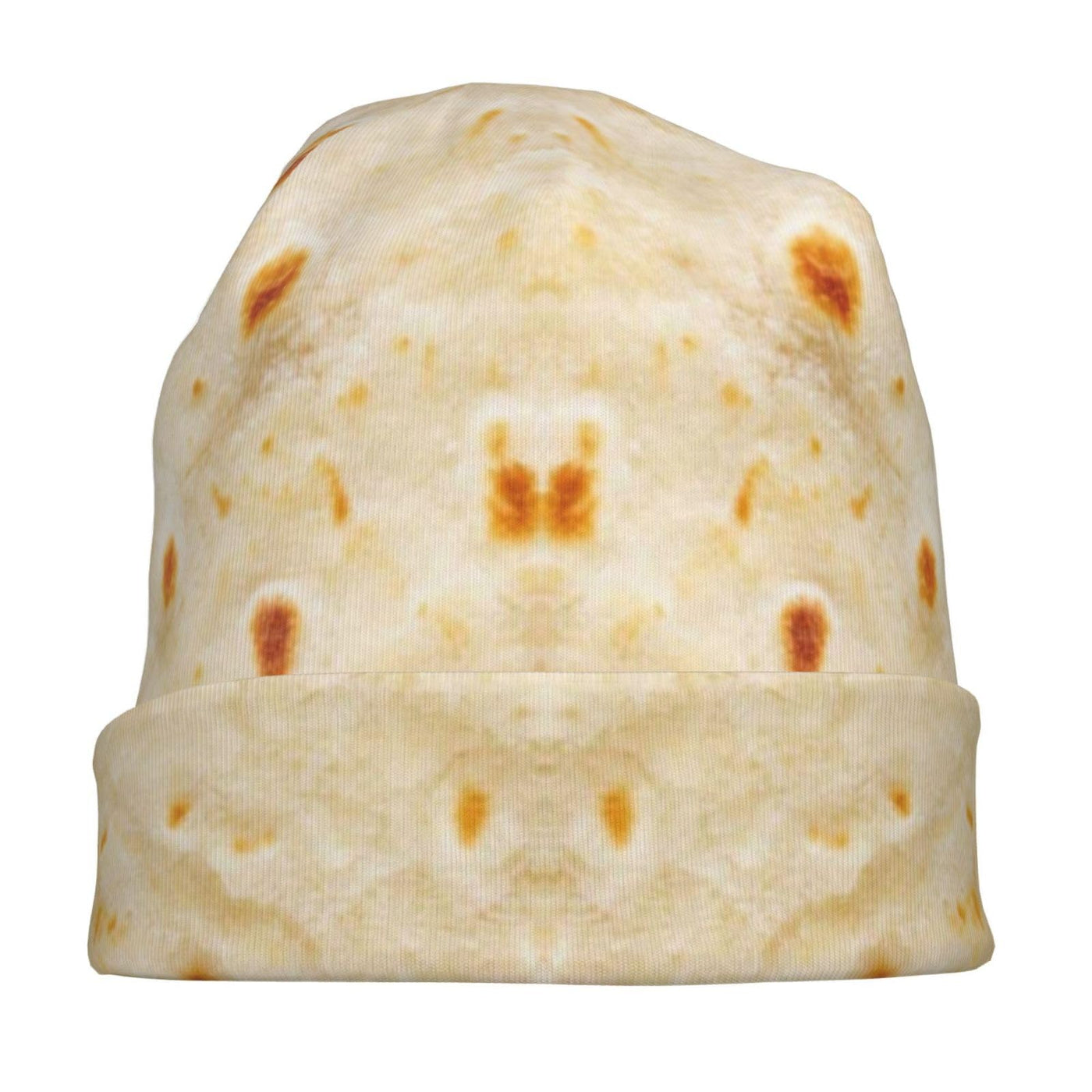 Funny Food Burritos Tortilla Realistic Print Beanie Hat Knit Hat Skull Cap Slouchy Warm Headwear for Jogging Cycling Adult Women Men