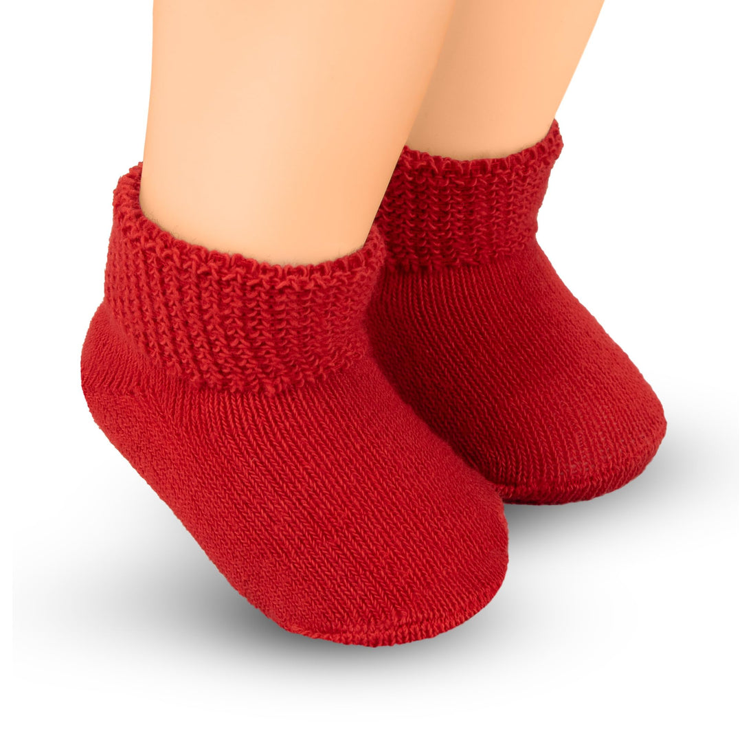 Texas Tech University Newborn Baby Bootie Sock, Red, Newborn