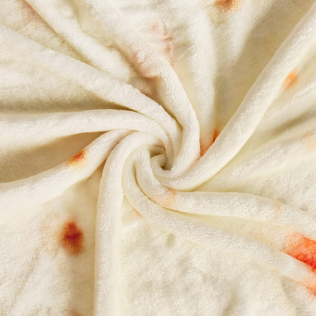 Baby Swaddle Blanket 34 Inch - Soft Flannel Newborn Tortilla Wrap with Hat, Cute Design, Comfortable