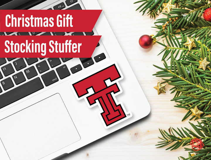 Texas Tech Stickers for Gift, Car, Water Bottle, Laptop, and Phone for Football Fans and University Graduates (Texas Tech Red Raiders)
