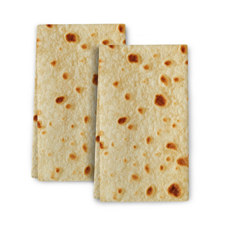 Tortilla Kitchen Towels Decorative Set of 2, Soft Absorbent Dish Towels Hand Towels for Kitchen Farmhouse Holiday Home Decorations