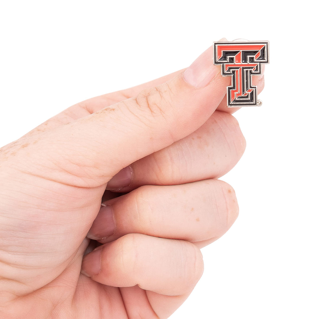 Desert Cactus Texas Tech University Lapel Pin TTU Red Raiders Made of Metal for Formal Wear, Bag and Hat Jewelry, and Tie Tack (Pin A)