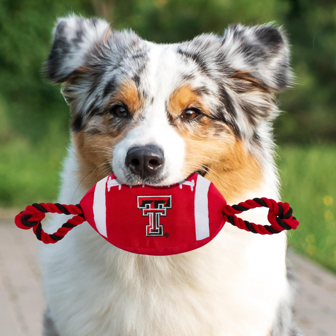 Pets First Texas Tech Football Dog Toy