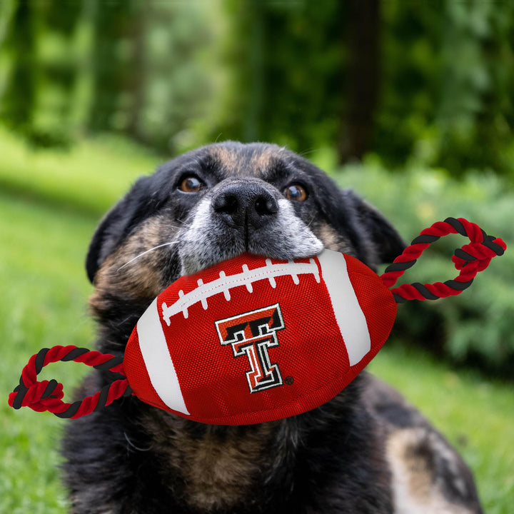 Pets First Texas Tech Football Dog Toy