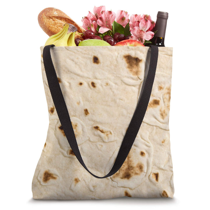 Tortilla Wrap Soft Taco Funny Food Tote Bag