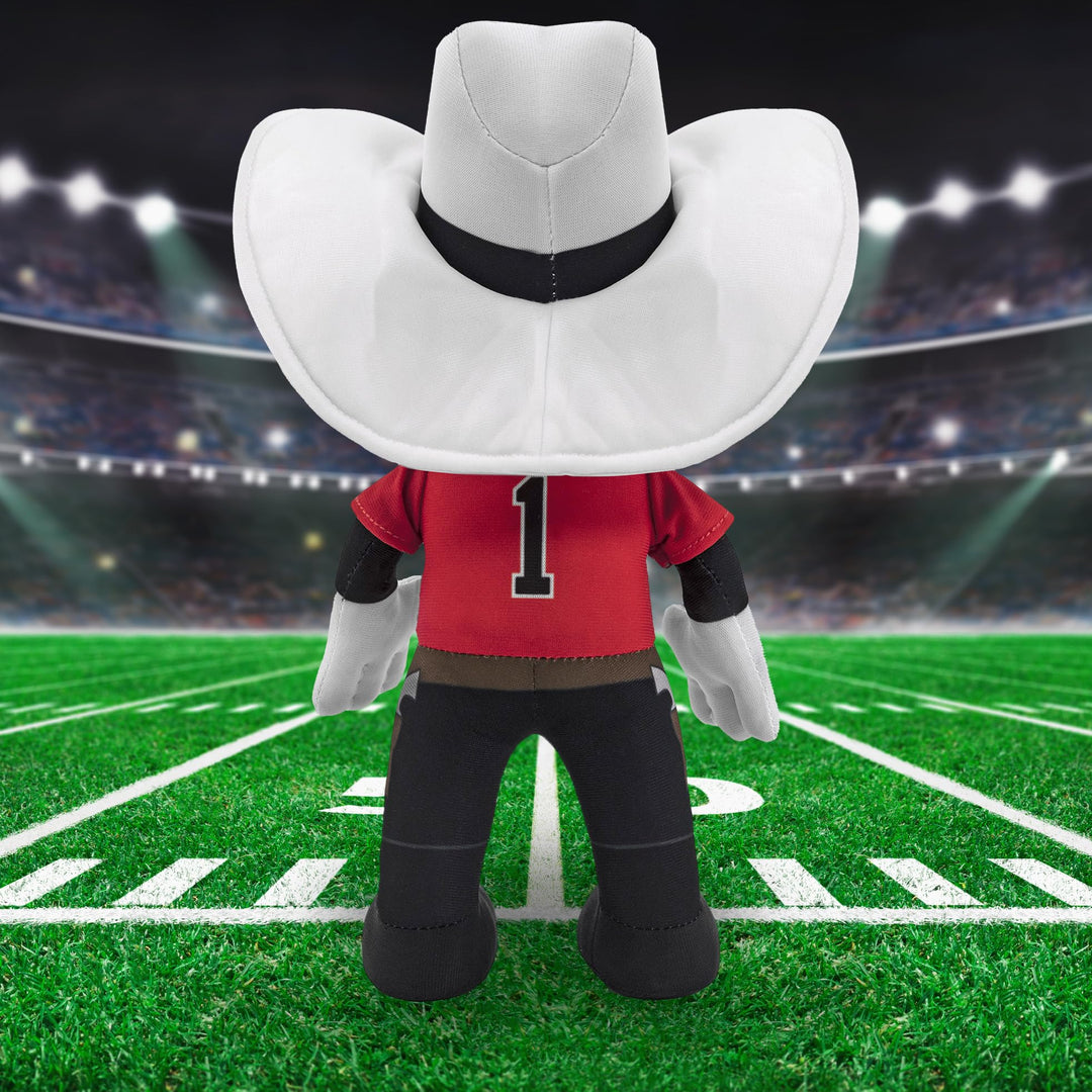 Bleacher Creatures Texas Tech Red Raiders Raider Red 10" Mascot Plush Figures - A Mascot for Play or Display