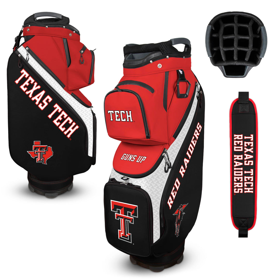 Team Effort Clubhouse Cooler Cart Bag NCAA Texas Tech Red Raiders