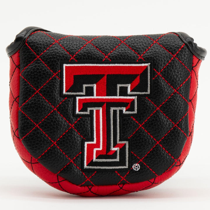 Team Golf NCAA Texas Tech Quilted Mallet Putter Cover (Solid)