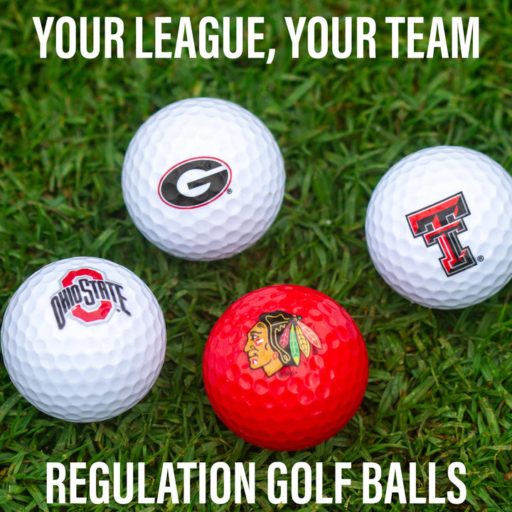 Texas Tech Red Raiders 3 Golf Ball Pack Regulation Size Golf Balls, 3 Pack