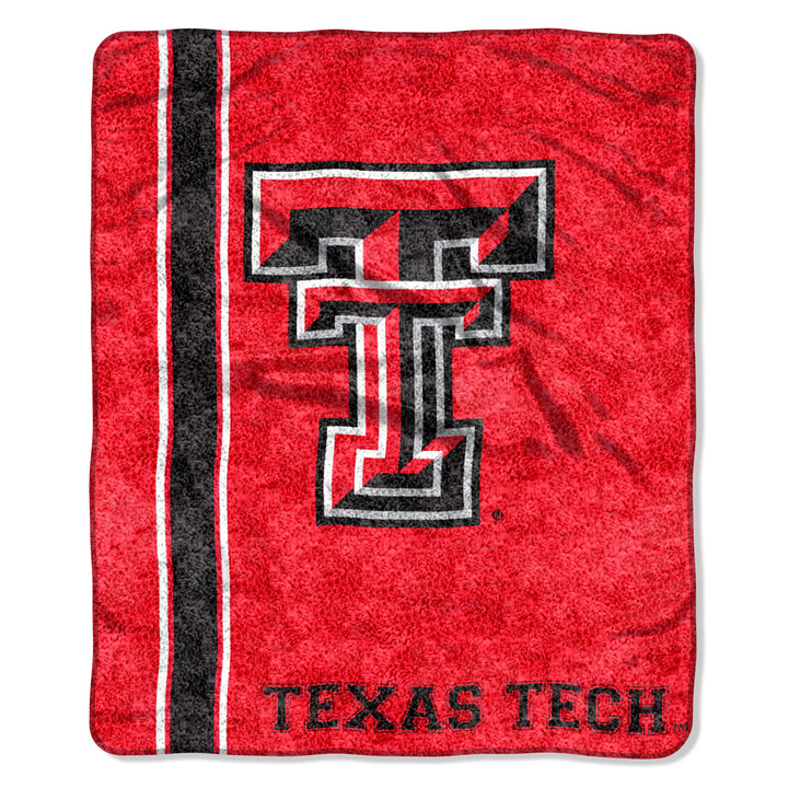 Northwest NCAA Texas Tech Red Raiders Sherpa Throw Blanket, 50" x 60", Jersey
