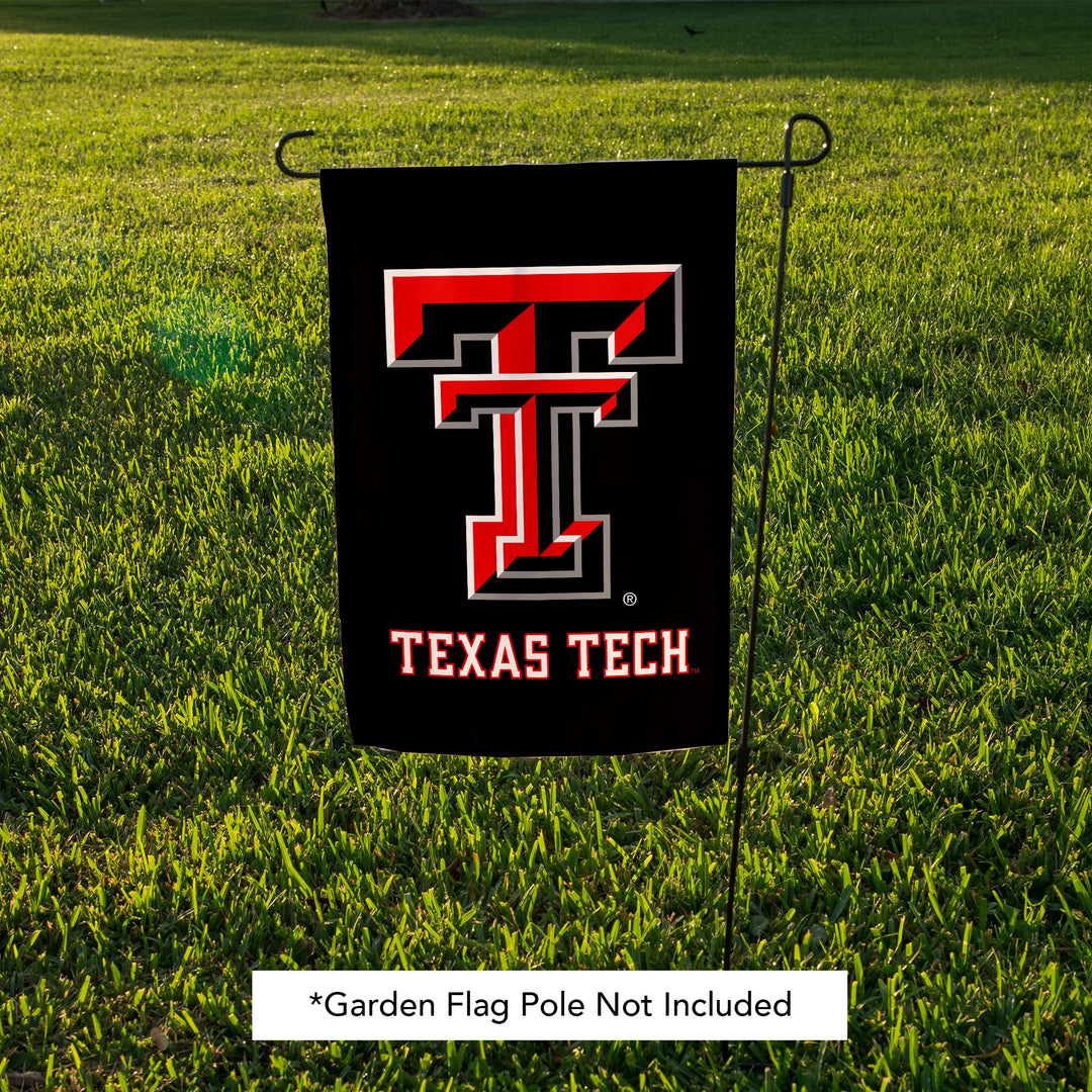 Desert Cactus Texas Tech University TTU Garden Flag – 19 x 12 Inch Texas Tech Red Raiders Banner, for Outdoor Display and Events (Design G)