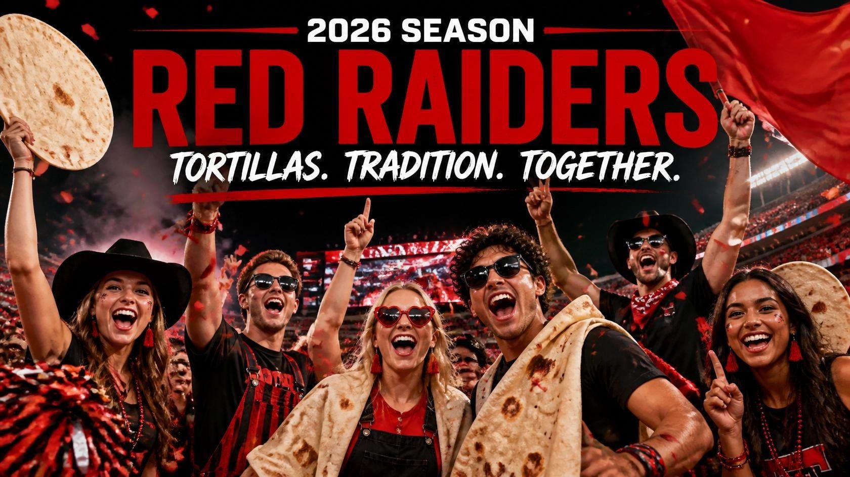 Texas Tech Red Raider Fan Gear and Apparel for Students and Alumni shirts, hats, jewelry, tortilla styles, game day fan