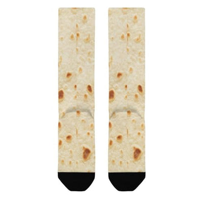 Mid-Calf Casual Socks,Tortilla Texture Breathable Athletic Running Socks Fashion Sport Socks For Women Men
