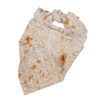 Tortilla Dog Bandanas,Dog Bandanas Scarf Triangle Bibs Kerchief Flannel Thicken Cotton Bandana for Small Medium Large Dogs and Cats