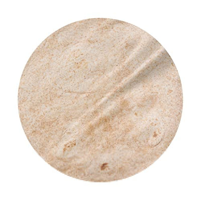 Ambesonne Taco Round Tablecloth, Wheat Grain Bakery Tortilla Quesadilla Burrito Mexican Food Cultural, Circle Table Cloth Cover for Dining Room Kitchen Decoration, 60", Pastel Brown Beige