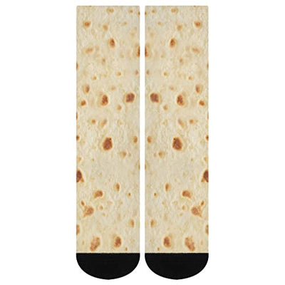 Tortilla Taco Burritos Socks for Women Socks for Men Crew Socks for Boys Mid Socks for Girls Stocking Stuffers for Teens Casual Athletic Sport Dress Socks
