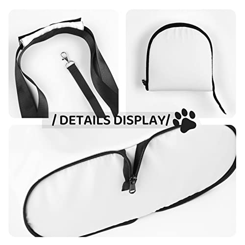 Xiso Ver Tortilla Dog Tote Bag Portable Small Dog and Cat Soft Surface Carry Bag Foldable Pet Travel Shopping Bag