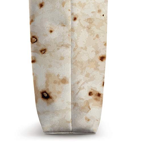 Cute Classic Mexican Soft Taco Tortilla Wrap Tote Bag