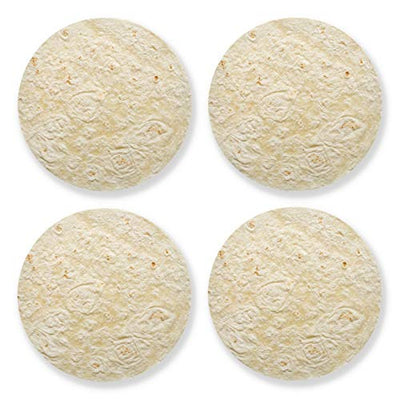 Tarity Tortilla Coasters for Drinks Fall Resistant Coasters Set of 4 Pcs Wood Coasters with Cork Base Drink Coasters for Wooden Table Protection Heat-Resistant Cup Mats Gift for Housewarming