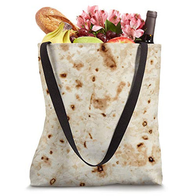 Cute Classic Mexican Soft Taco Tortilla Wrap Tote Bag